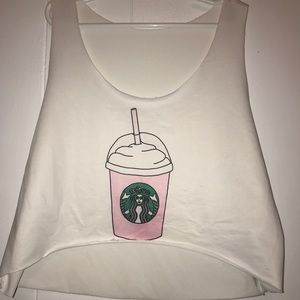 Graphic crop top